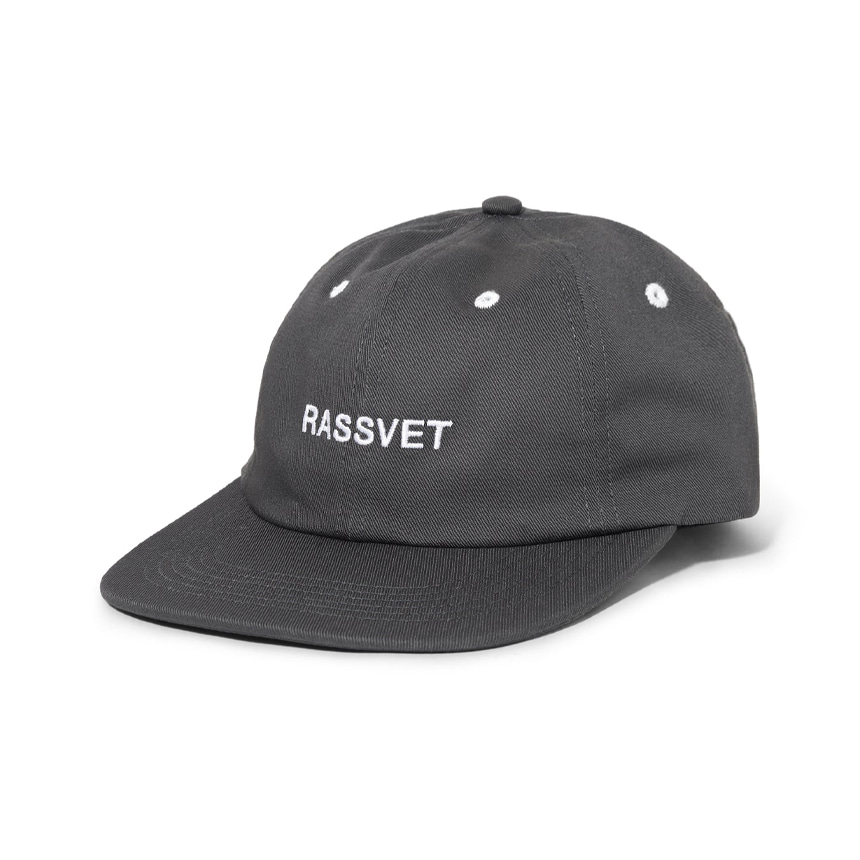 6-Panel Rassvet Logo Cap Woven - Grey