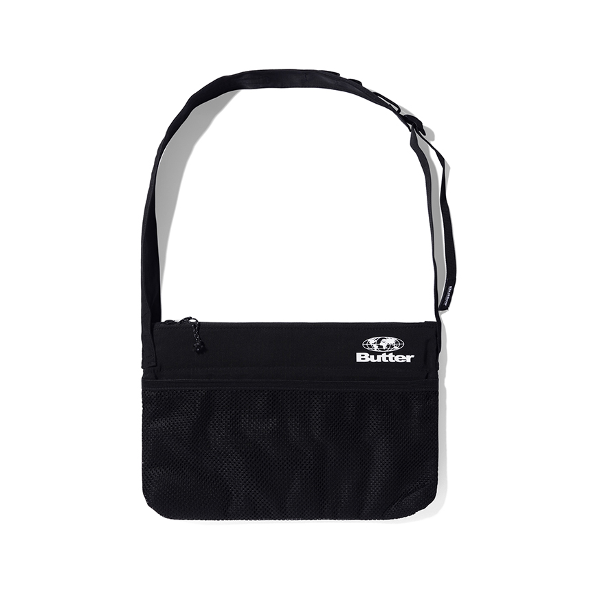 Ripstop Puffer Side Bag - Black