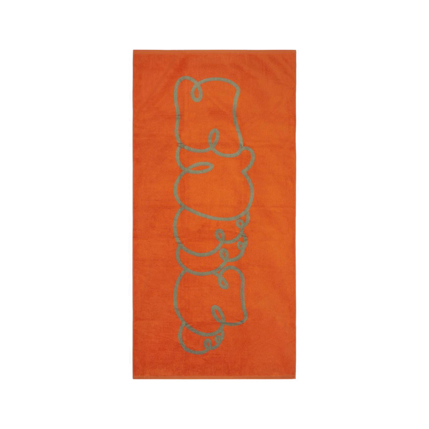 Logo Beach Towel - Orange