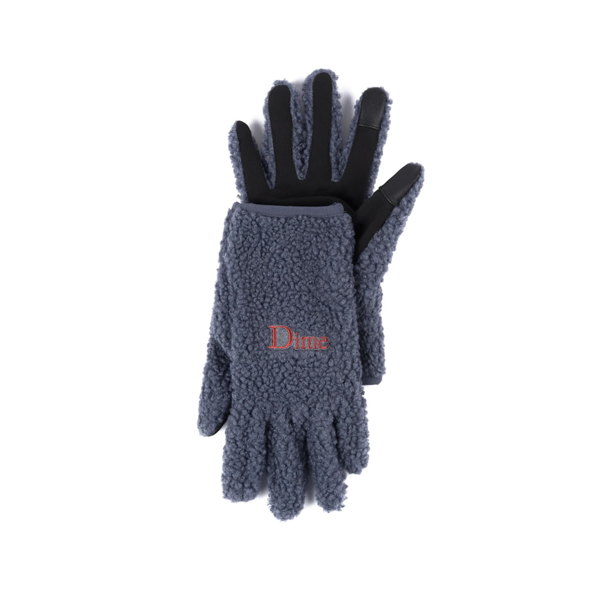 Classic Polar Fleece Gloves - Cool Gray